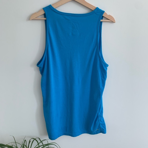 Adidas - Light Blue - Men’s Workout Tank - Picture 4 of 5